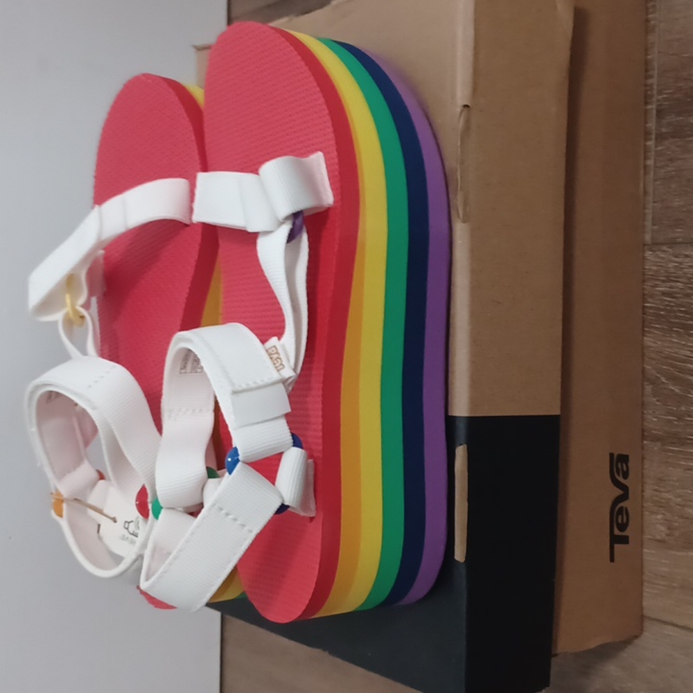 Teva Platform Sandals size 8